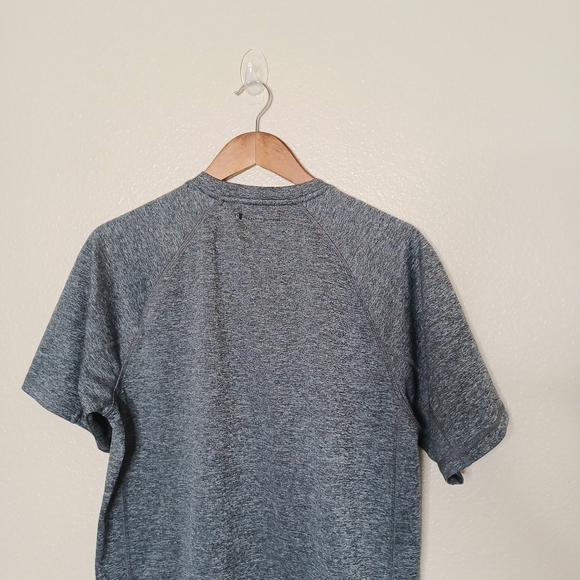 Champion Vapor Men's Medium Performance Grey Athletic Tee Short Sleeve T-shirt - Picture 11 of 12